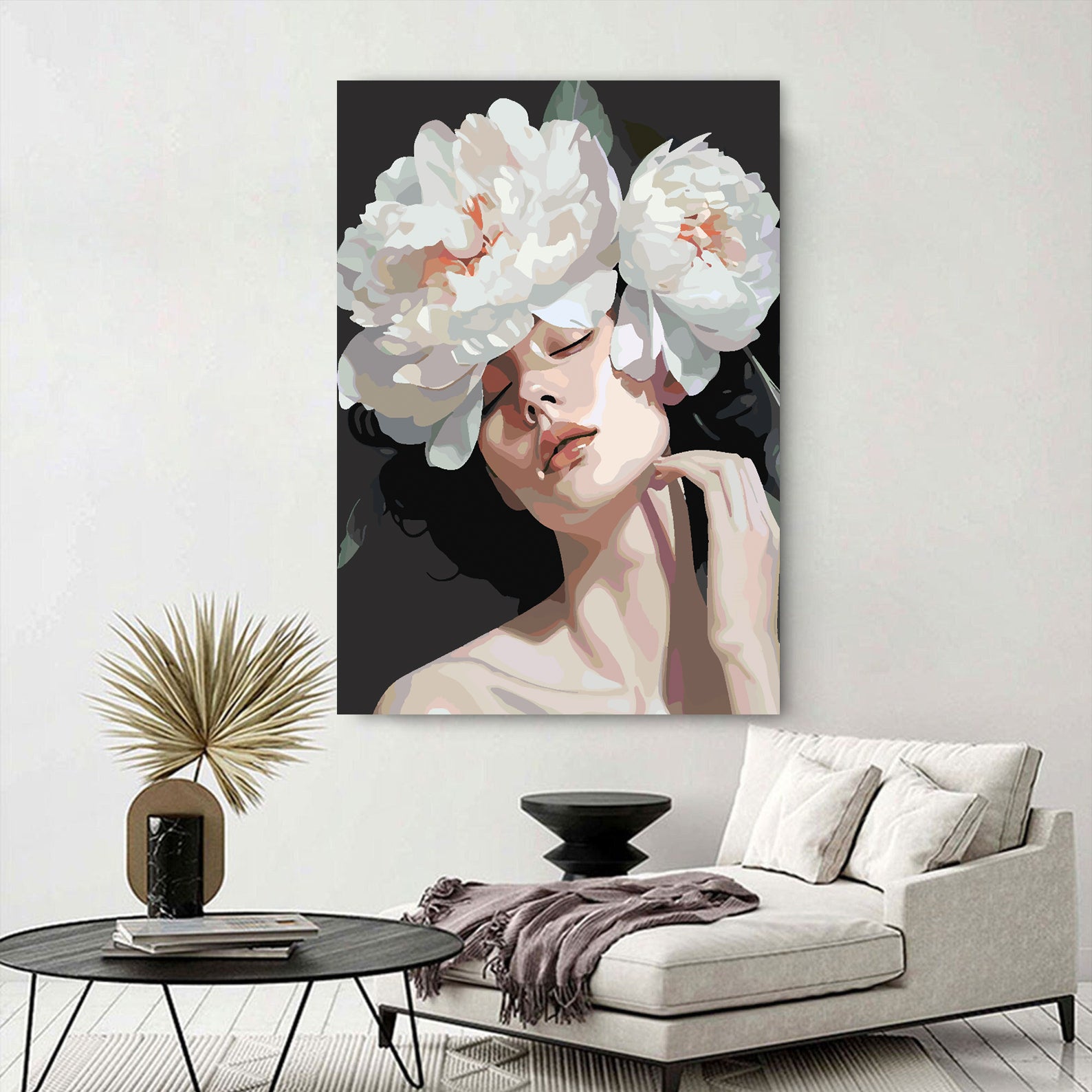 Pictura pe numere - Flower Head 4323