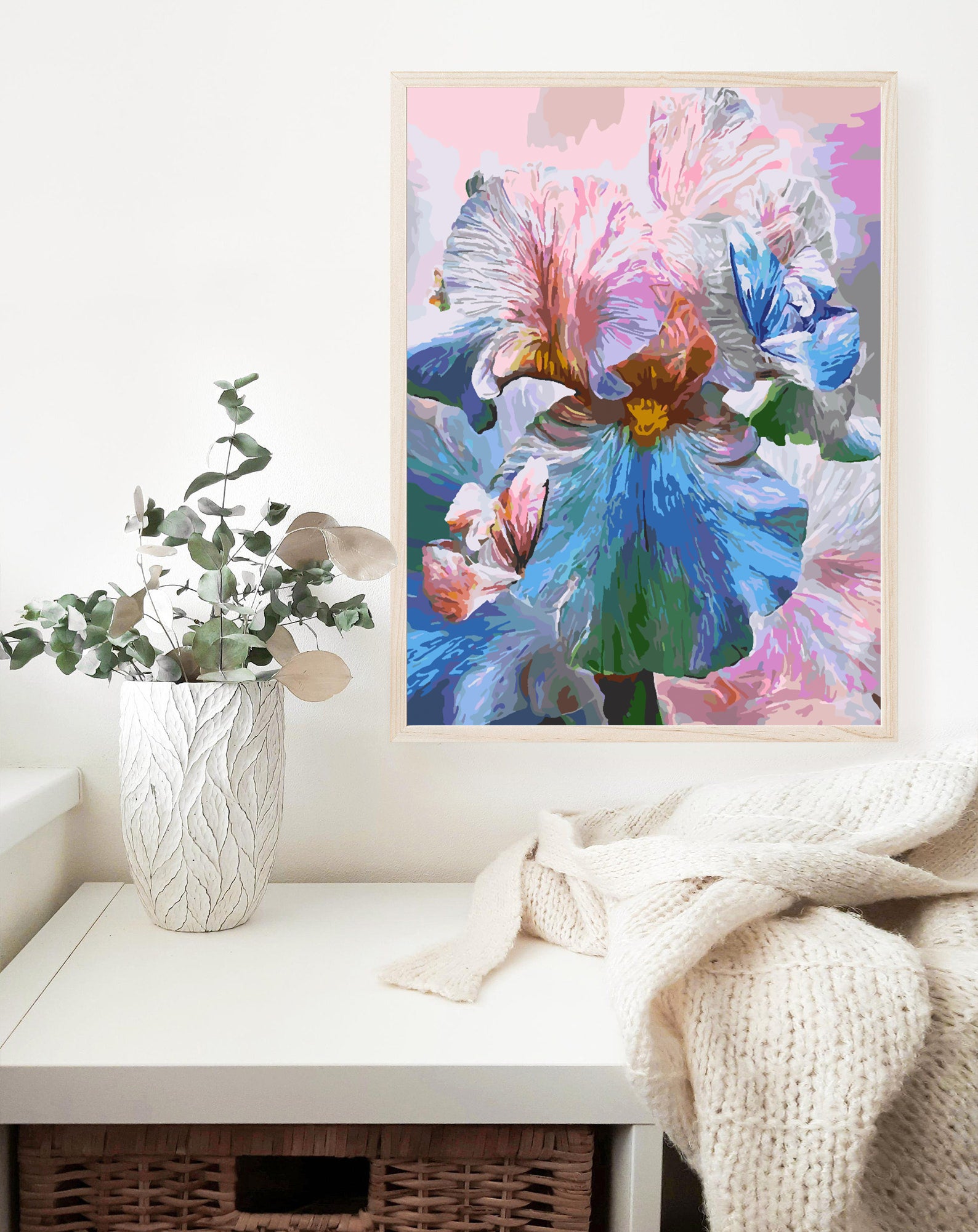 Peinture par numéros - Fleurs et Papillons 4335