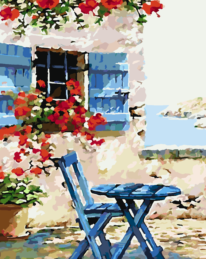 Peinture par numéros - Paysage marin 4348