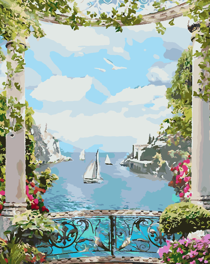 Peinture par numéros - Paysage 4361