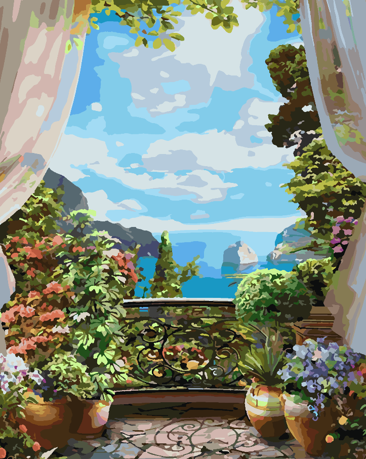 Peinture par numéros - Paysage 4364