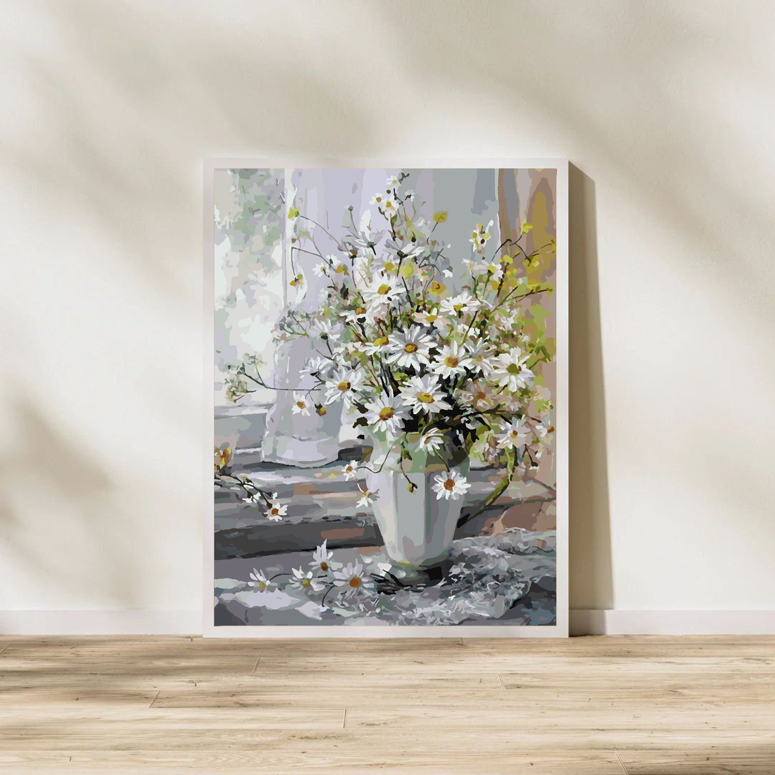 Peinture par numéros - Fleurs dans un vase 4377