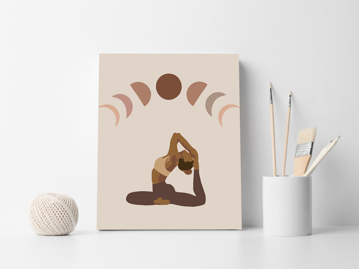 Pictura pe numere - Yoga 4404