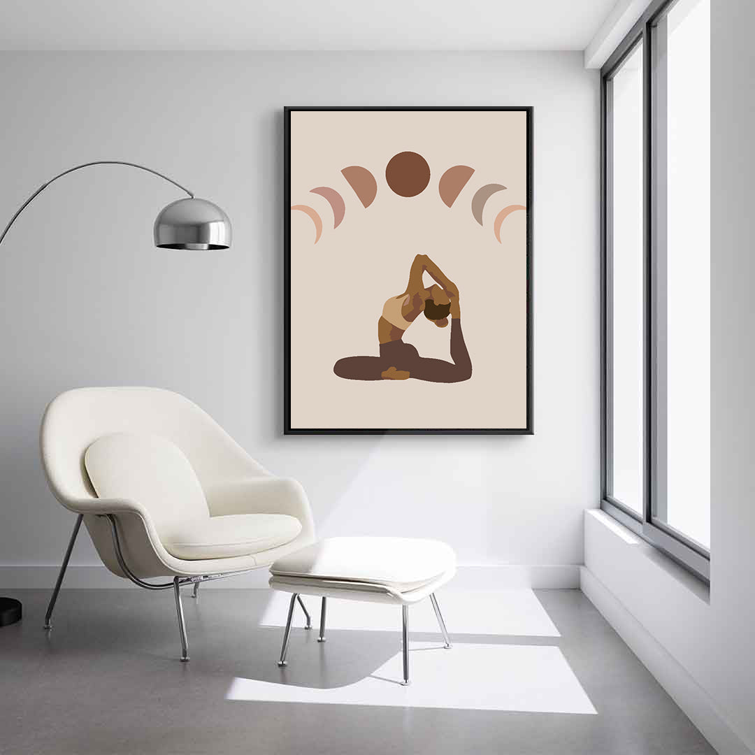 Pictura pe numere - Yoga 4404
