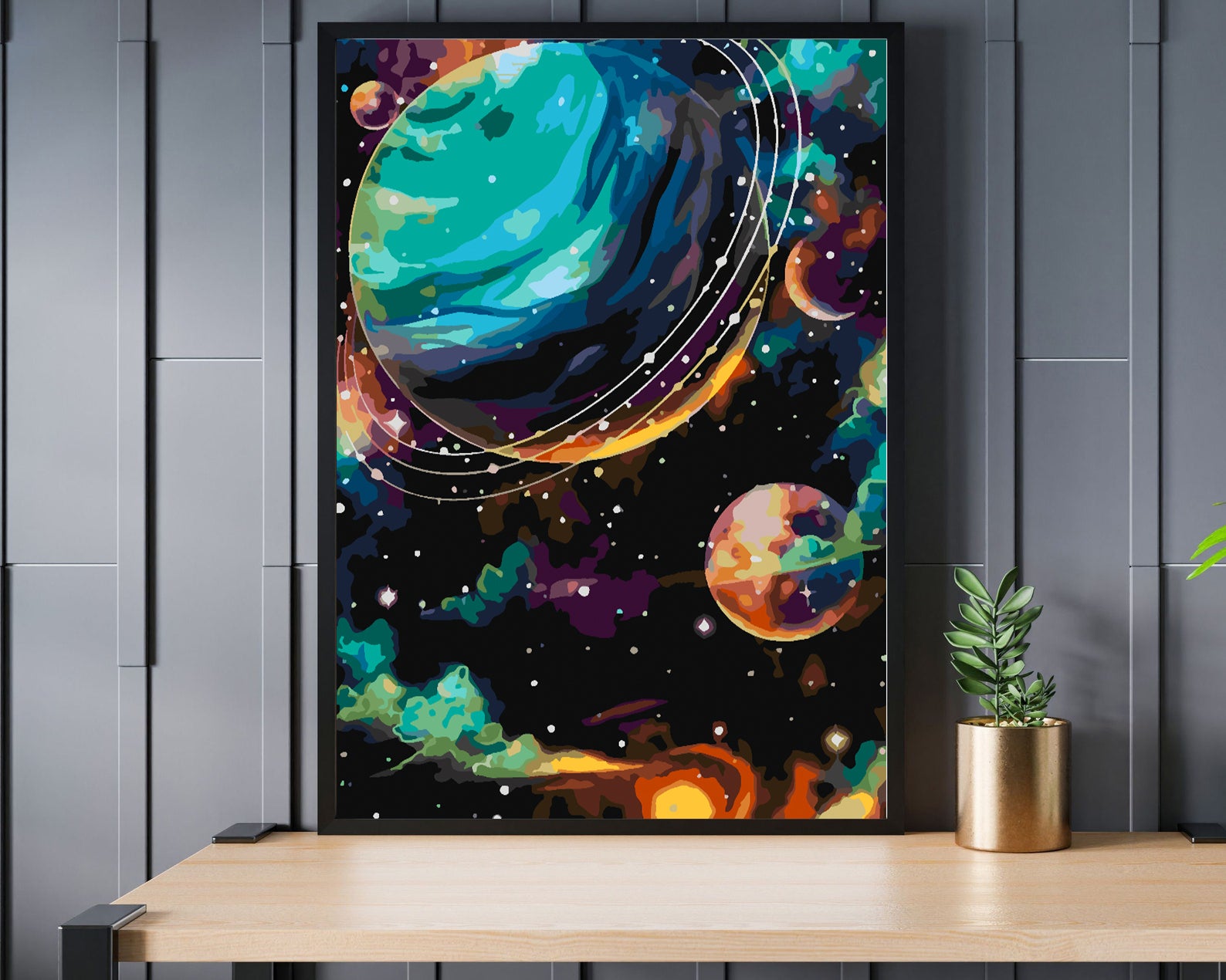 Peinture par numéros - Cosmos 4411