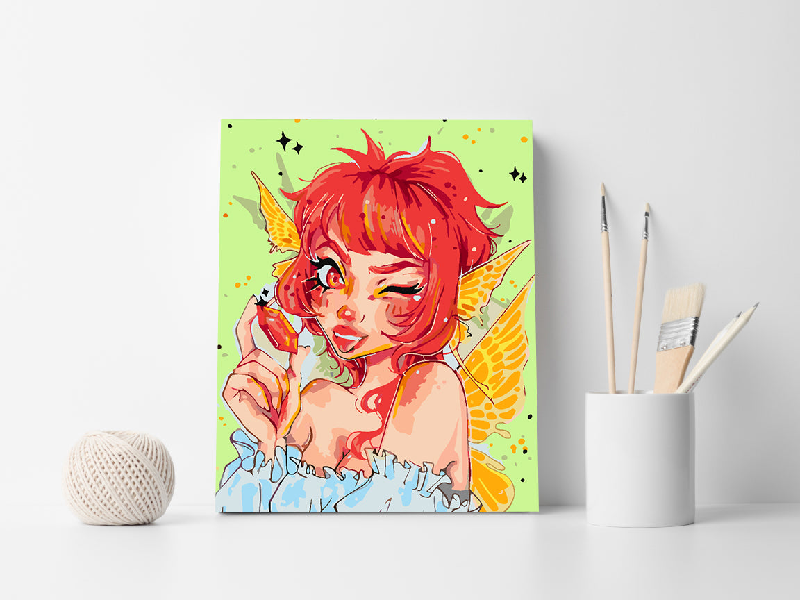 Pictura pe numere - Zână Magică 4432