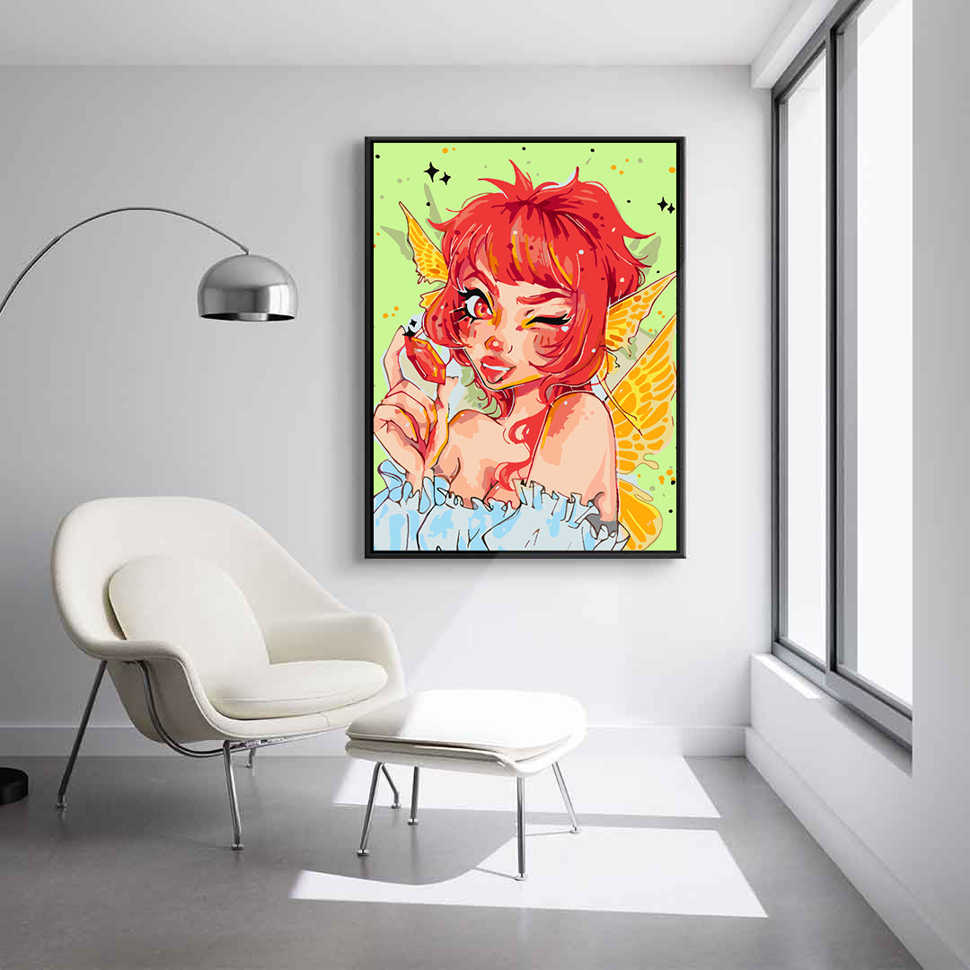 Pictura pe numere - Zână Magică 4432