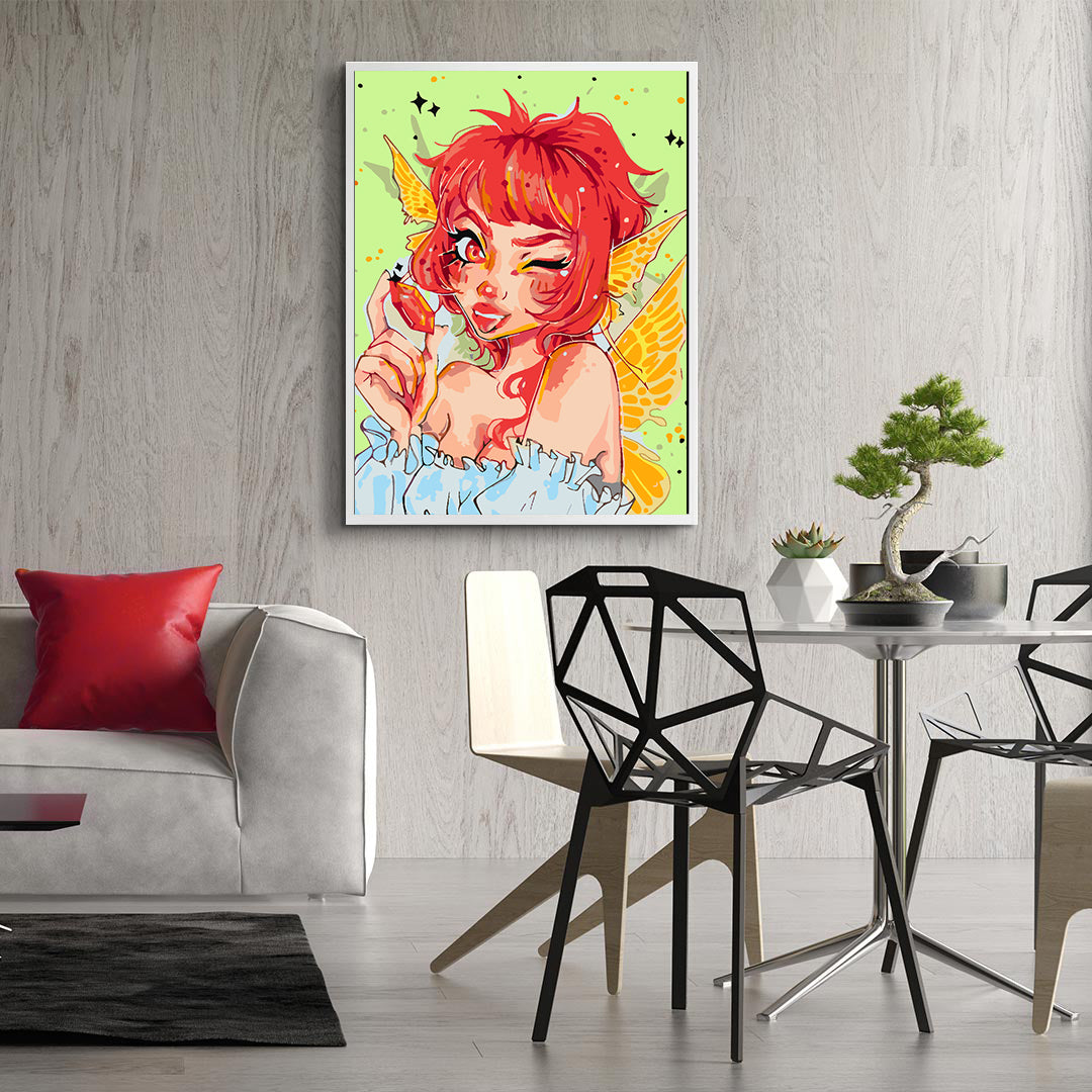 Pictura pe numere - Zână Magică 4432