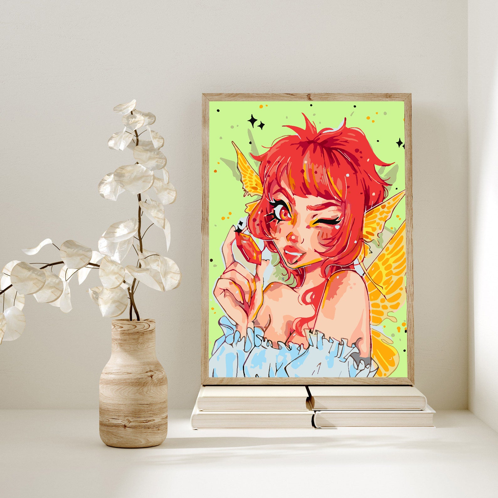 Pictura pe numere - Zână Magică 4432