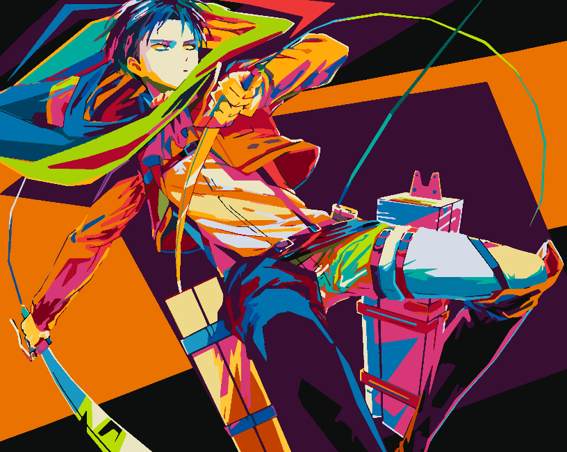 Pictura pe numere - Anime 4435