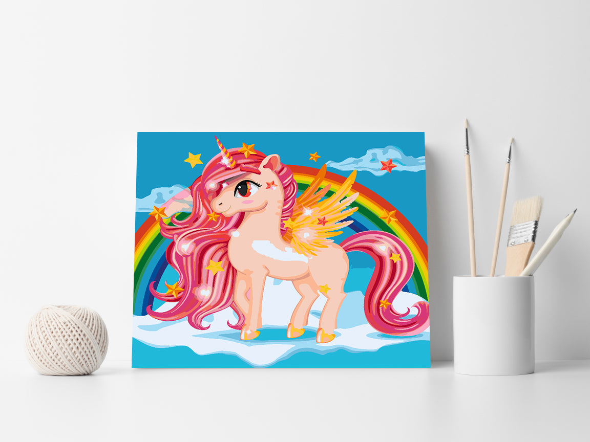 Pictura pe numere - Little Ponny 4440