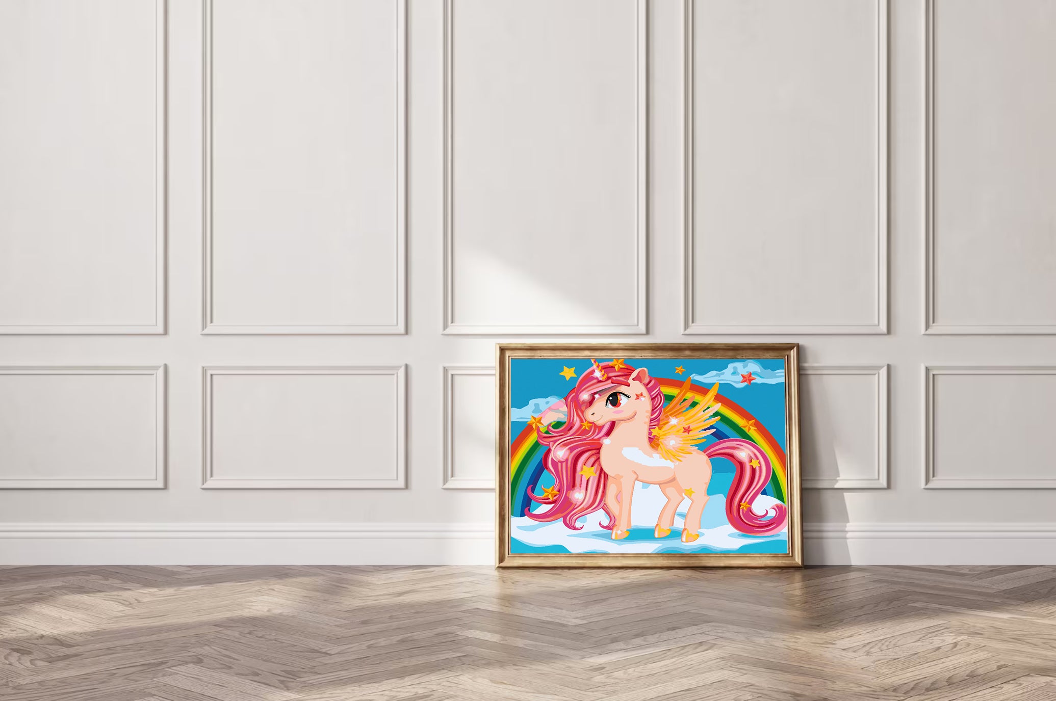 Pictura pe numere - Little Ponny 4440