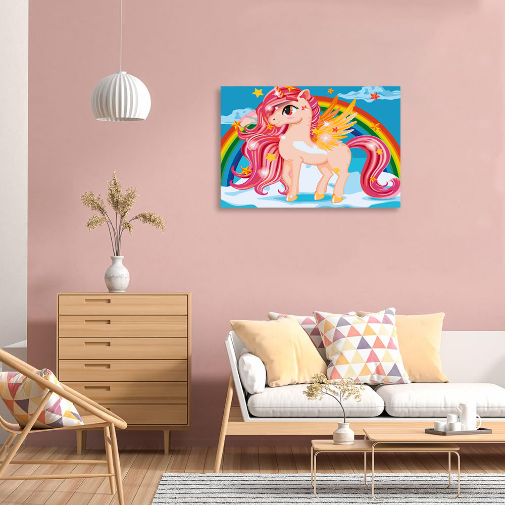Pictura pe numere - Little Ponny 4440