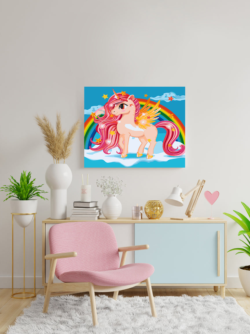 Pictura pe numere - Little Ponny 4440