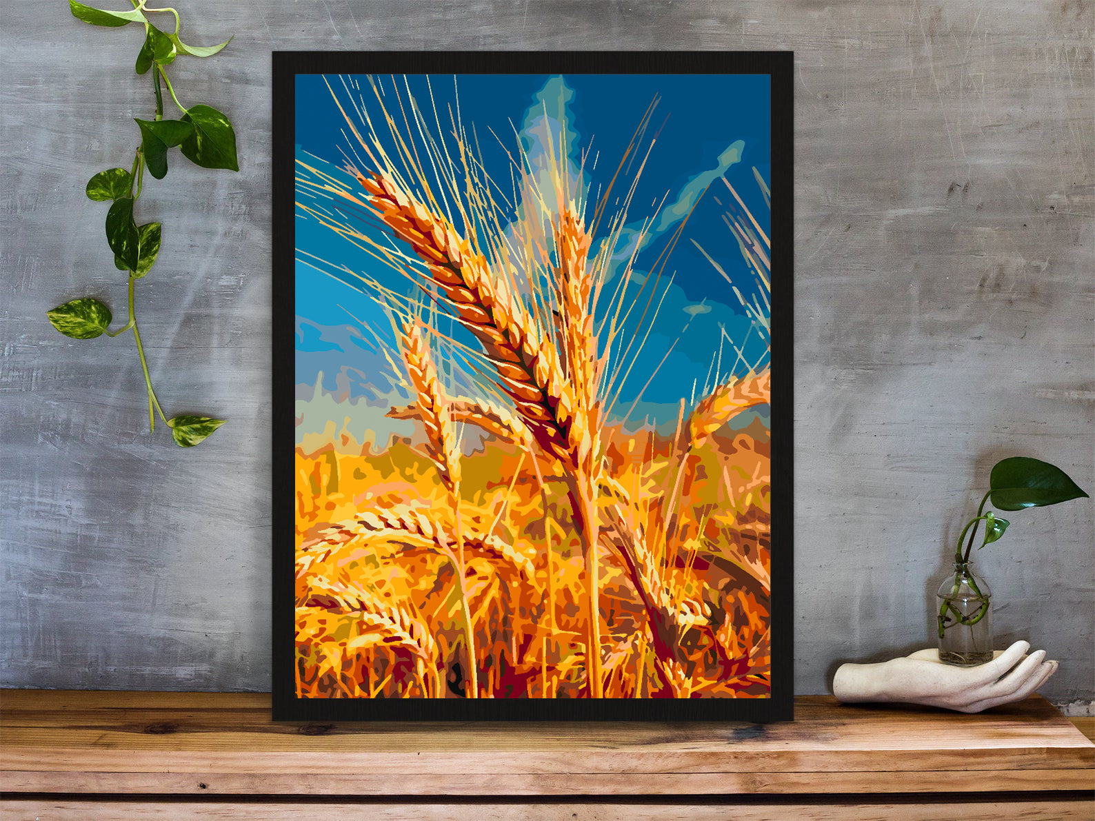 Peinture par numéros - Wheat Land 4448