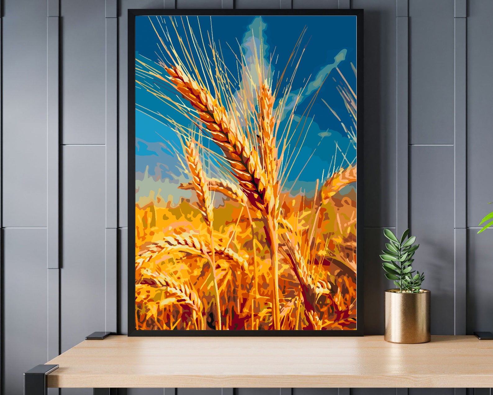 Peinture par numéros - Wheat Land 4448