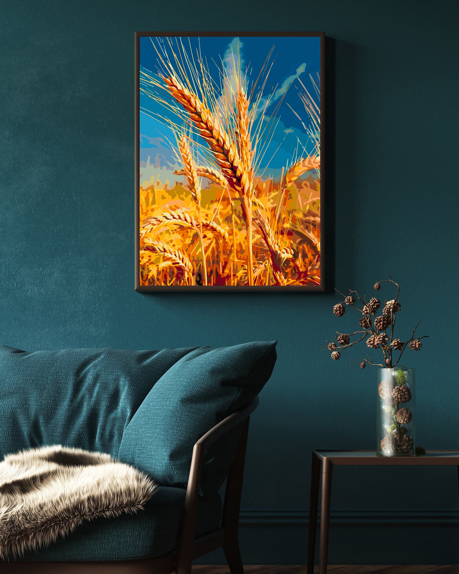 Peinture par numéros - Wheat Land 4448