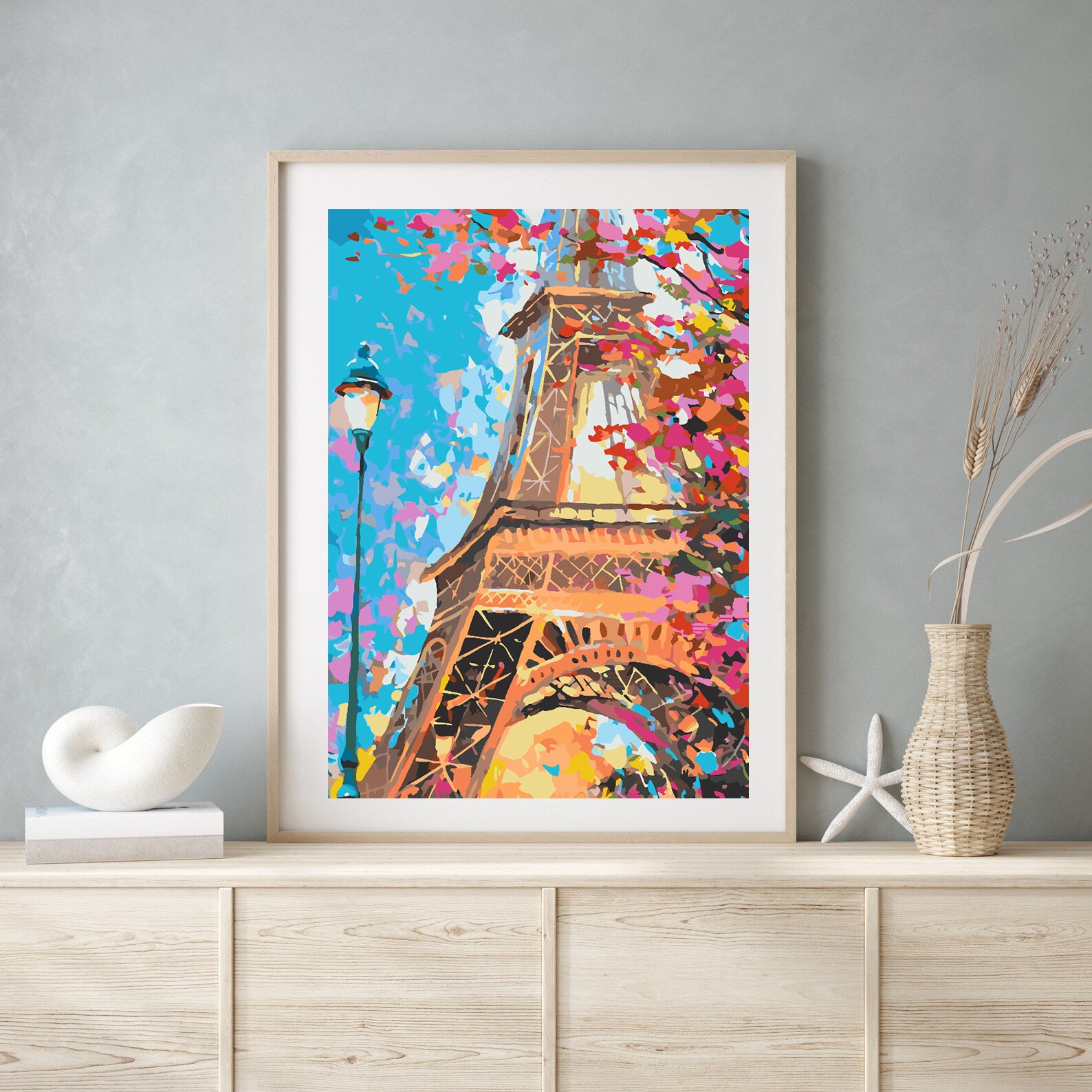 Pictura pe numere - Turnul Eiffel 4458