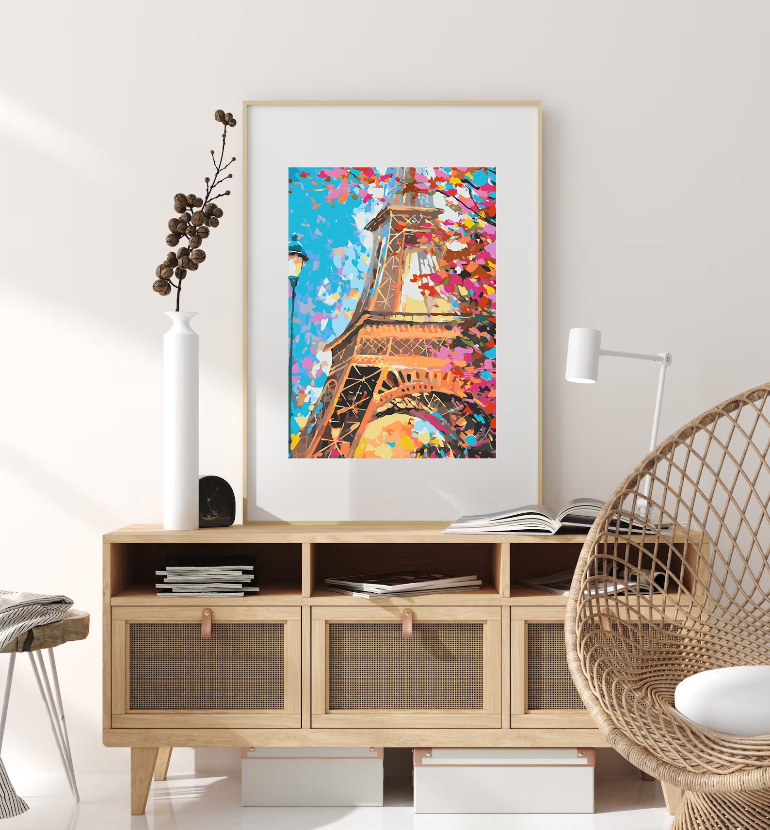 Peinture par numéros - Tour Eiffel 4458