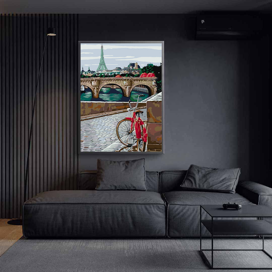 Pictura pe numere - Zi Ploioasă la Paris 4463