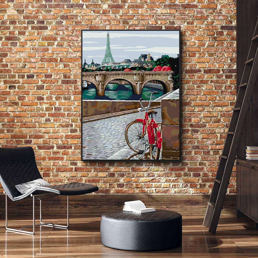 Pictura pe numere - Zi Ploioasă la Paris 4463