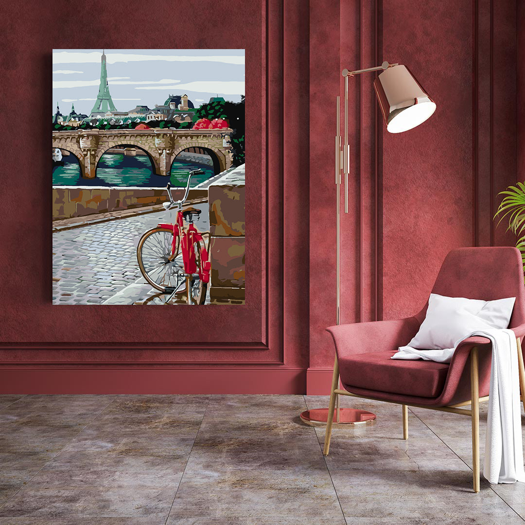 Pictura pe numere - Zi Ploioasă la Paris 4463