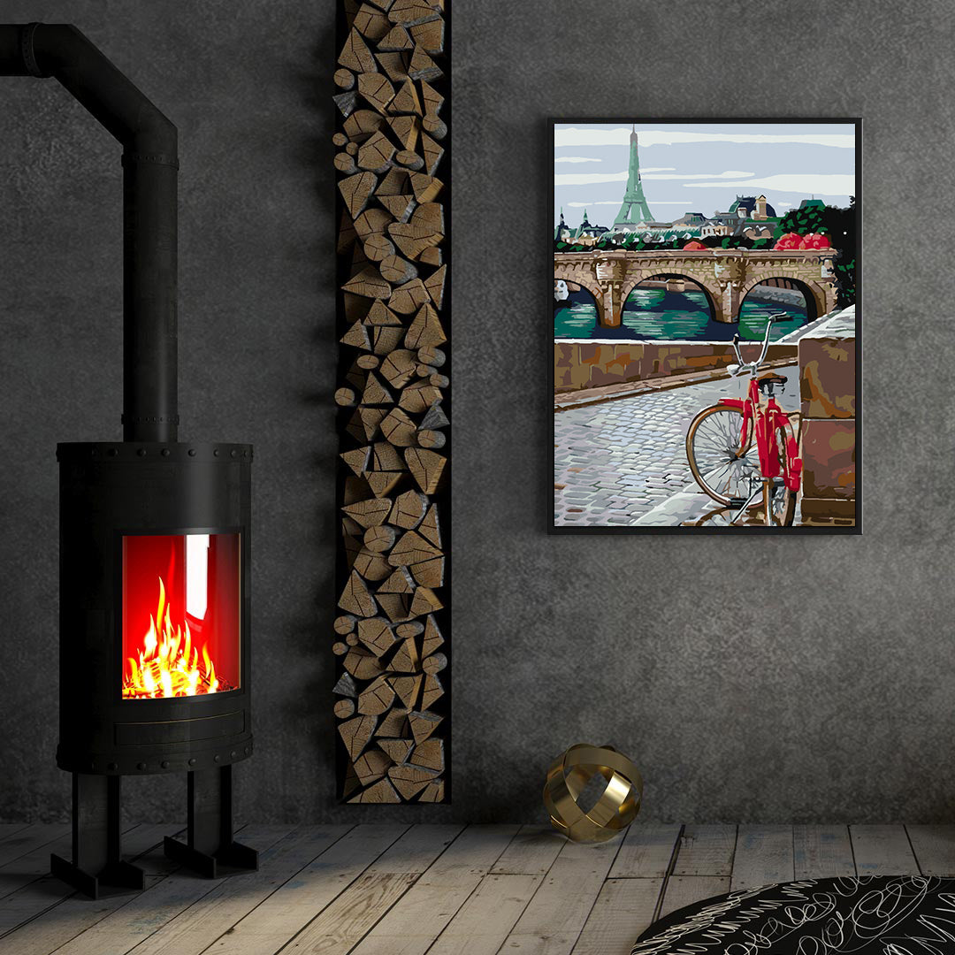Pictura pe numere - Zi Ploioasă la Paris 4463