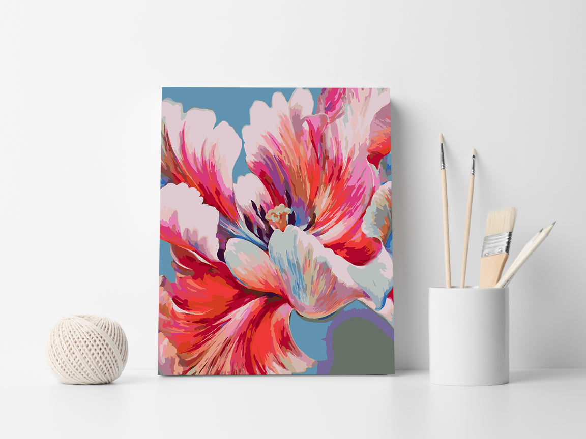 Pictura pe numere - Flori 4464