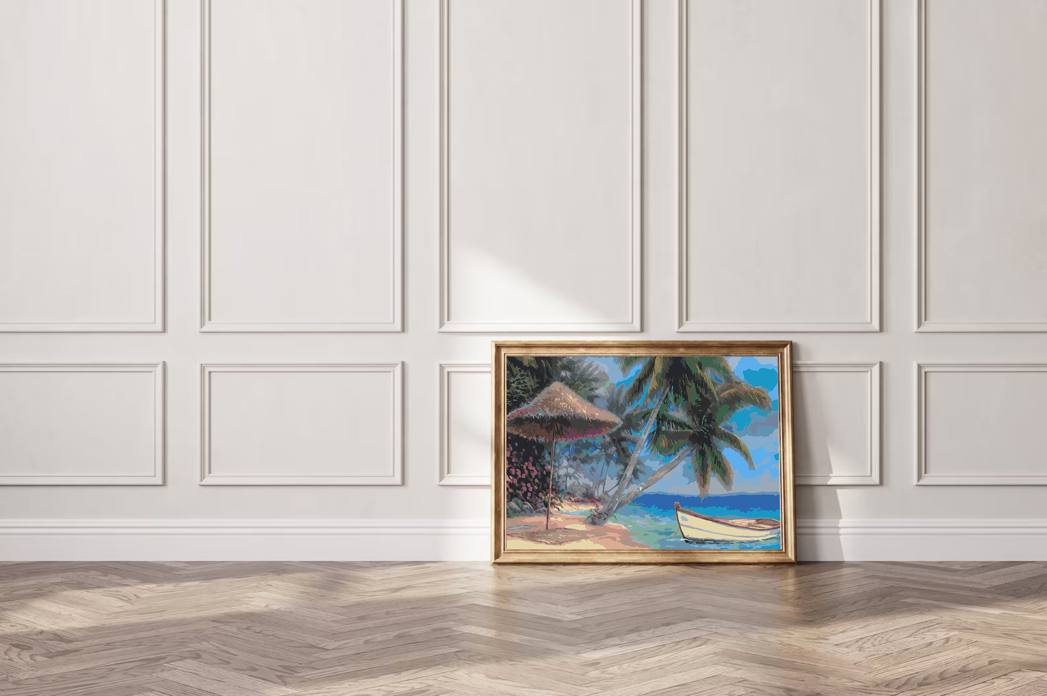 Peinture par numéros - Paysage de plage 4465