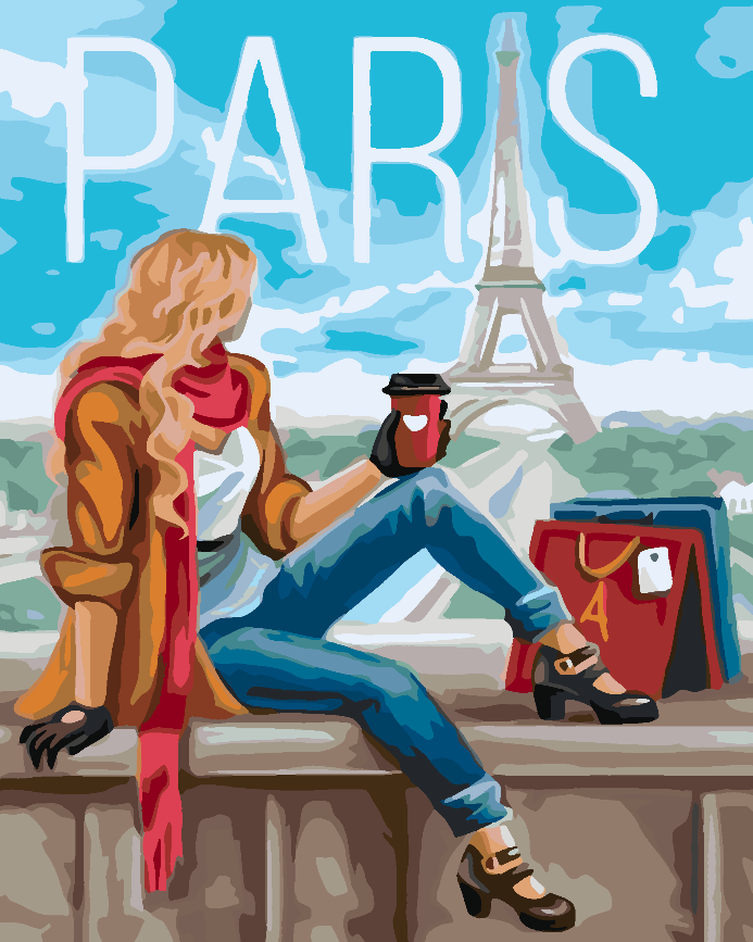Pictura pe numere - Paris 4469
