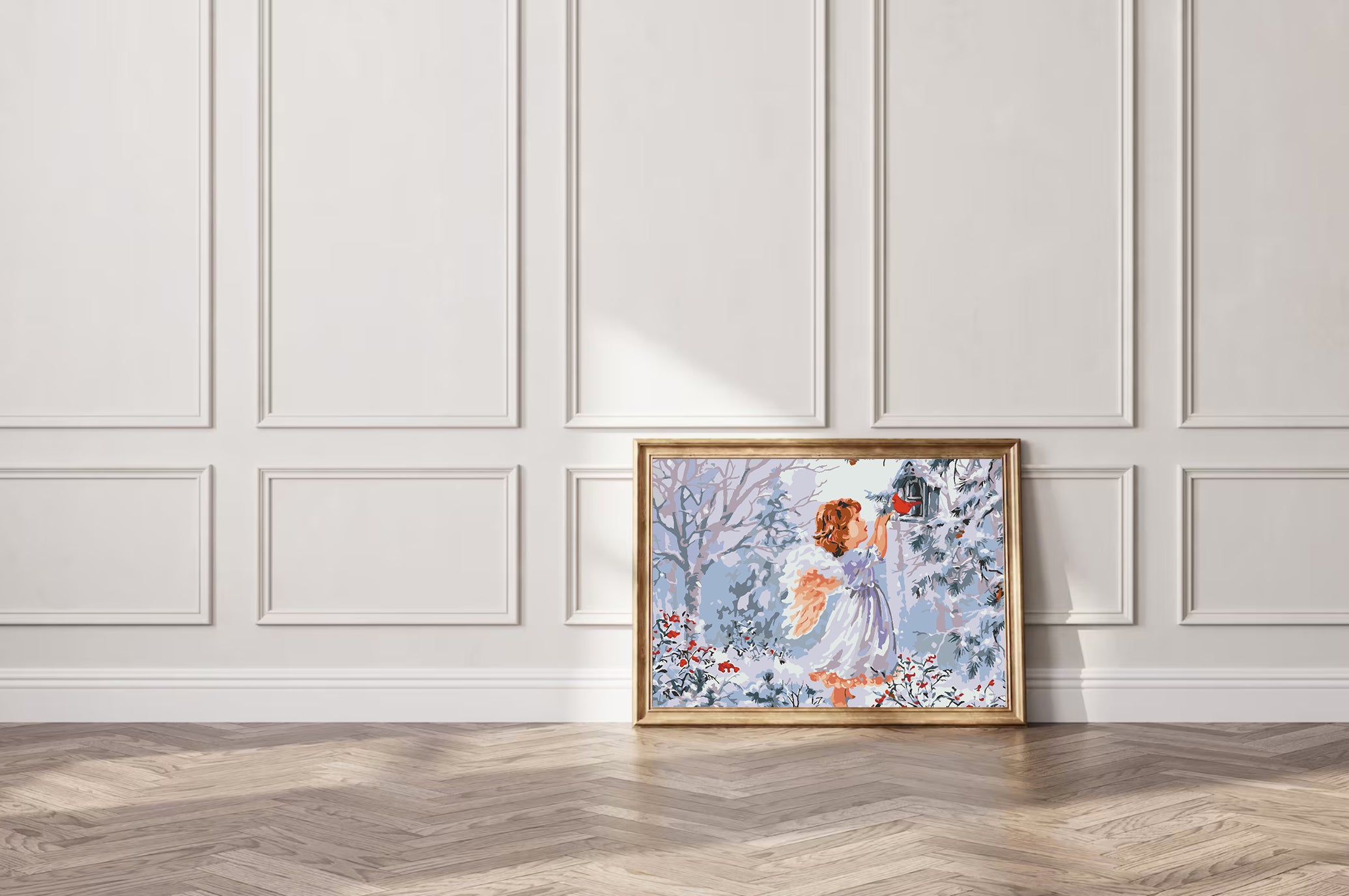 Pictura pe numere - Îngeraș 4480