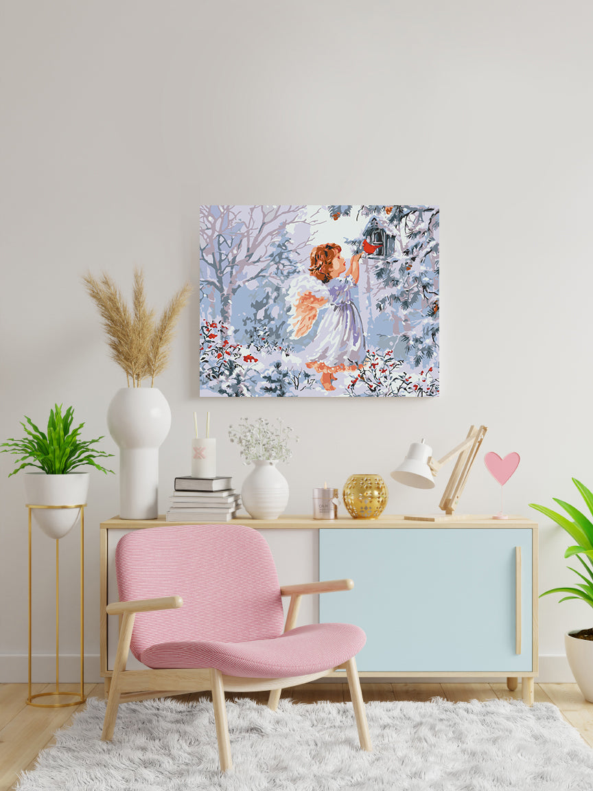 Pictura pe numere - Îngeraș 4480