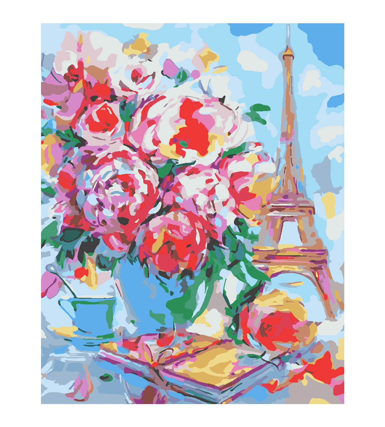 Pictura pe numere - Turnul Eiffel 4507