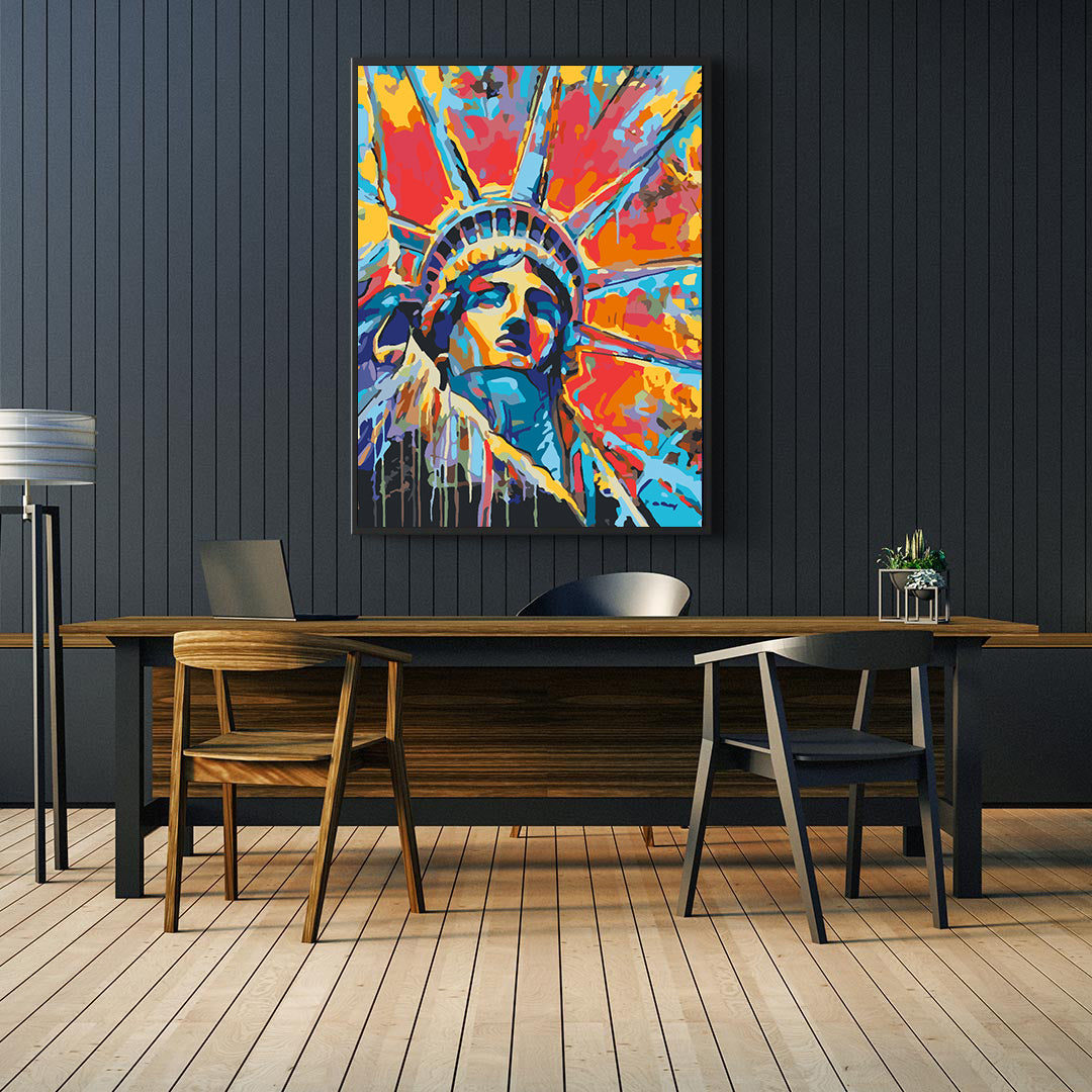 Peinture par numéros - Statue de la Liberté 4509