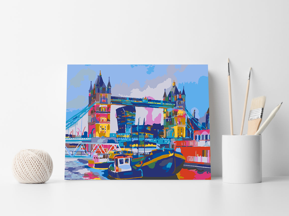 Pictura pe numere - Tower Bridge 4510