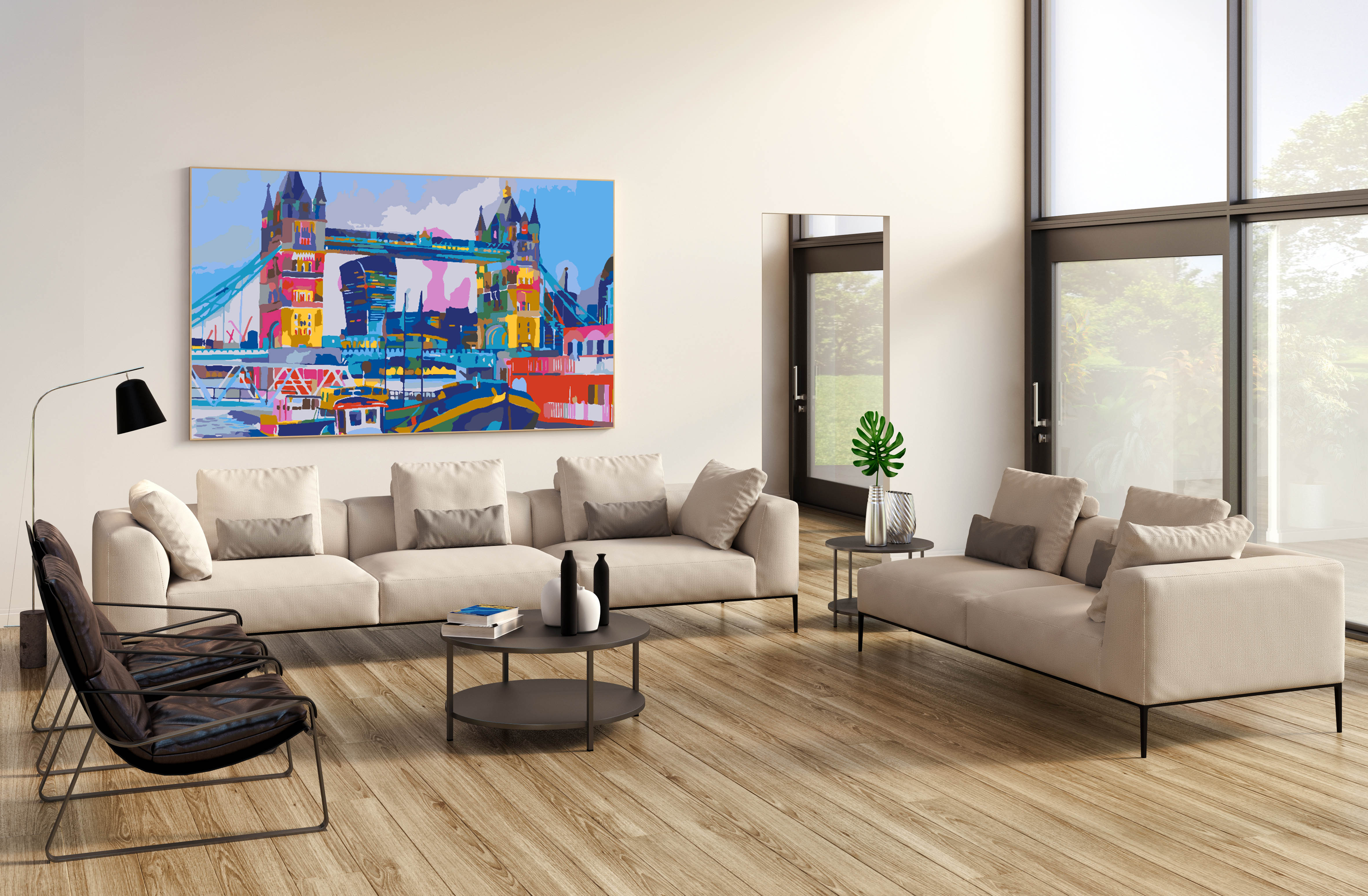 Pictura pe numere - Tower Bridge 4510