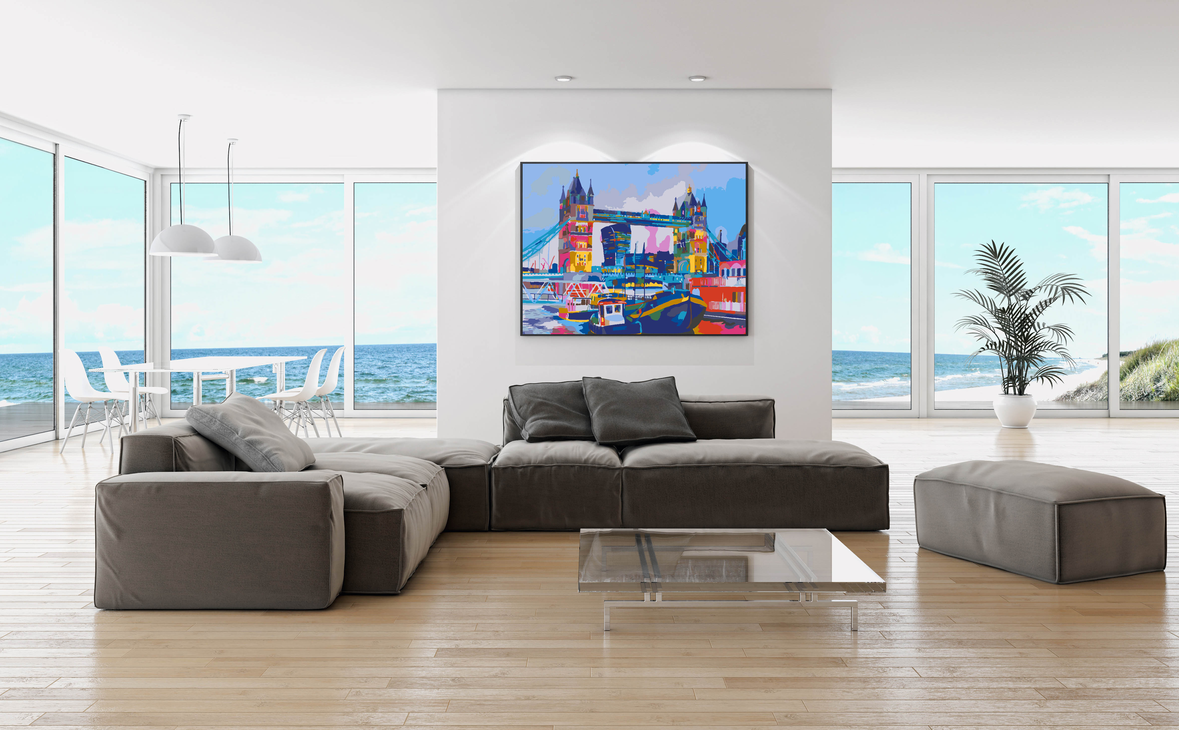 Pictura pe numere - Tower Bridge 4510
