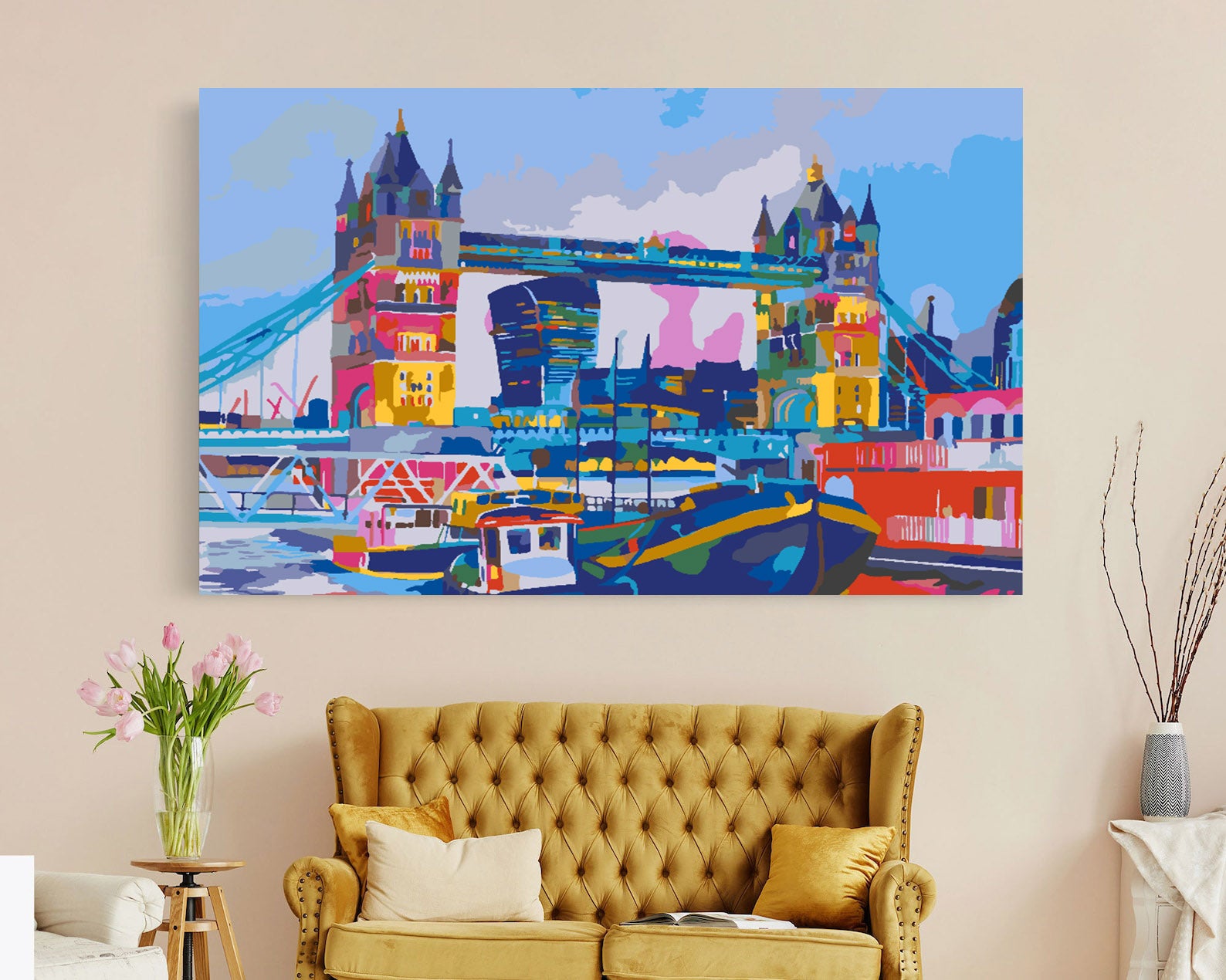 Pictura pe numere - Tower Bridge 4510