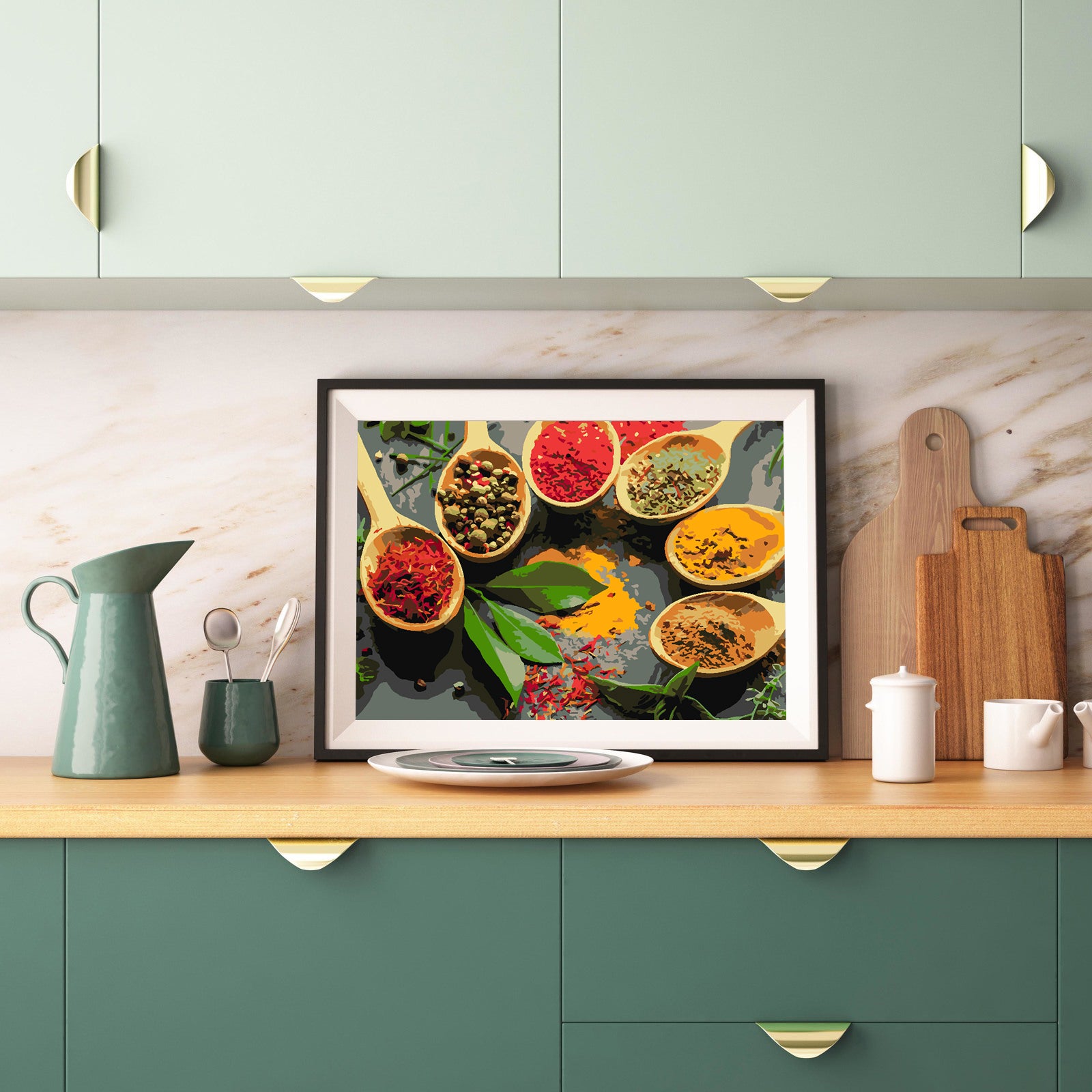 Pictura pe numere - Mirodenii 4516