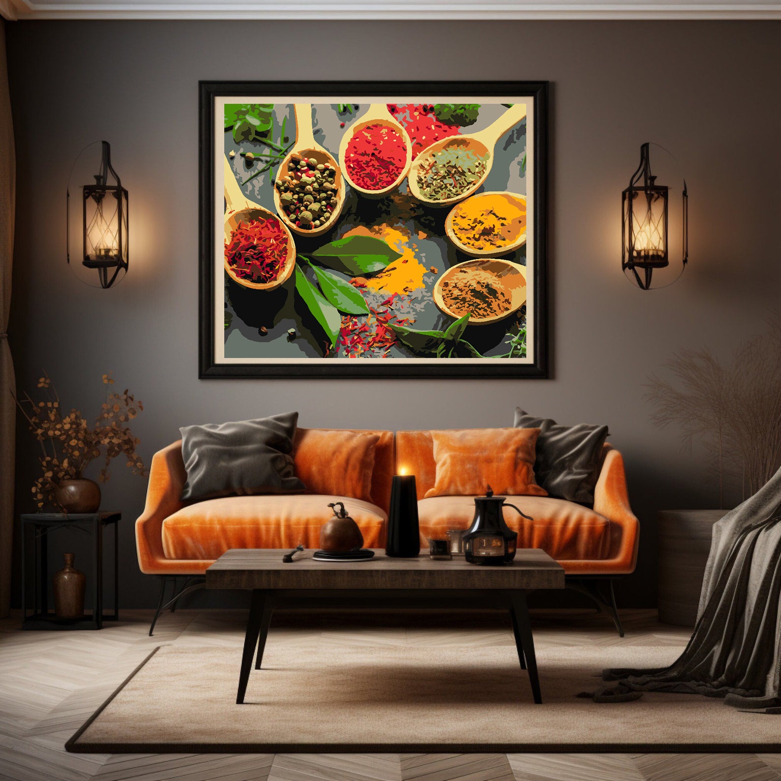 Pictura pe numere - Mirodenii 4516