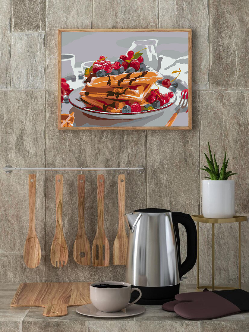 Peinture par numéros - Crêpes 4518