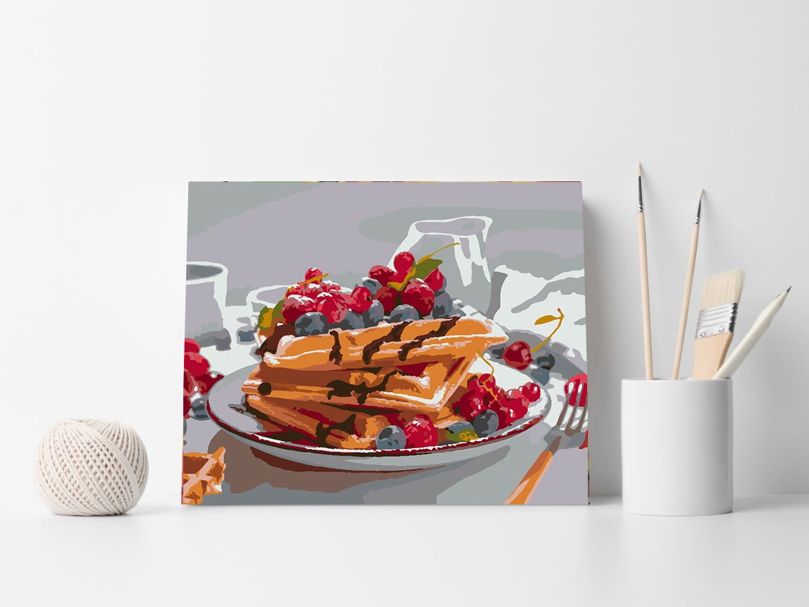 Peinture par numéros - Crêpes 4518