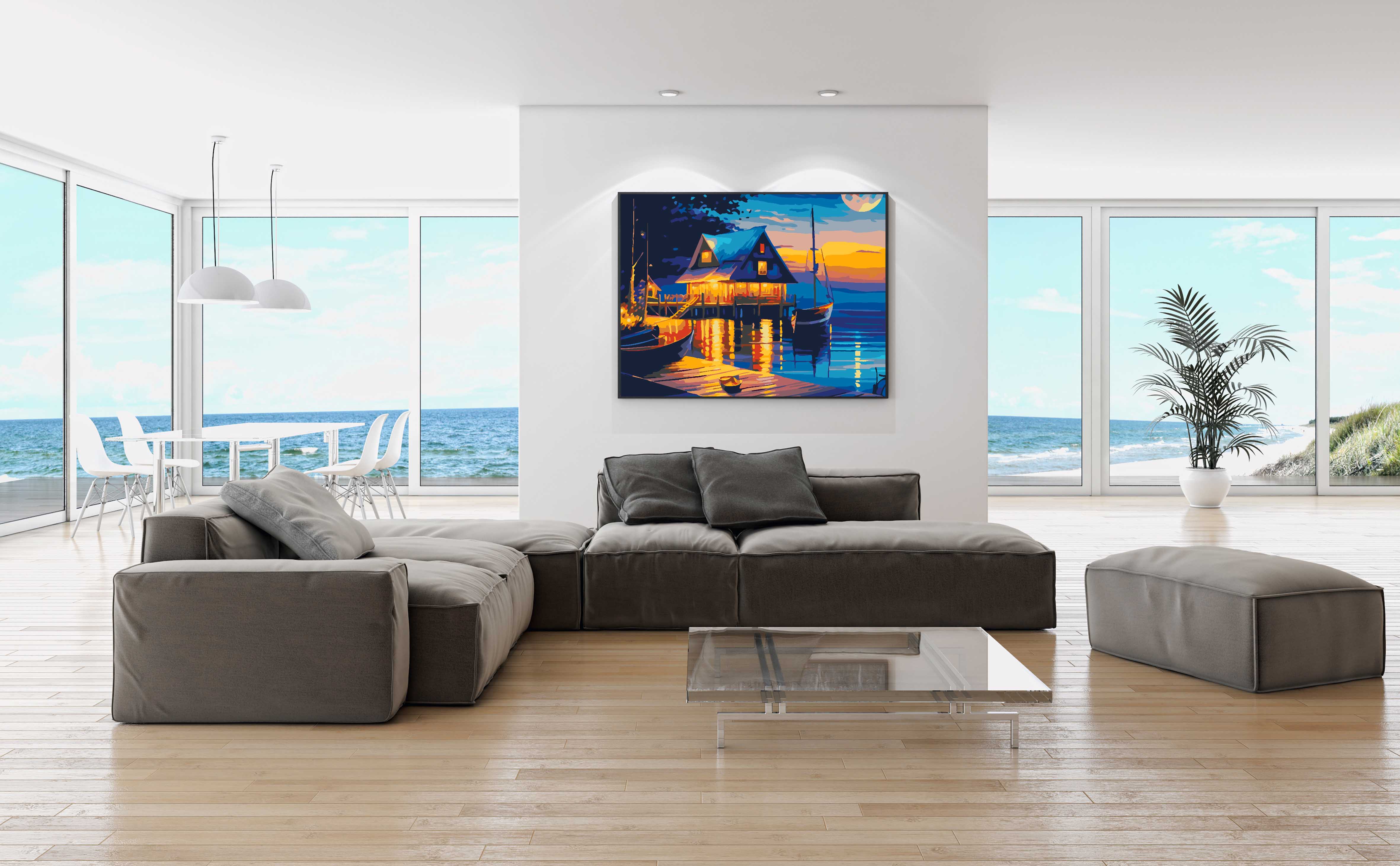 Pictura pe numere - Casa la Lac 4523