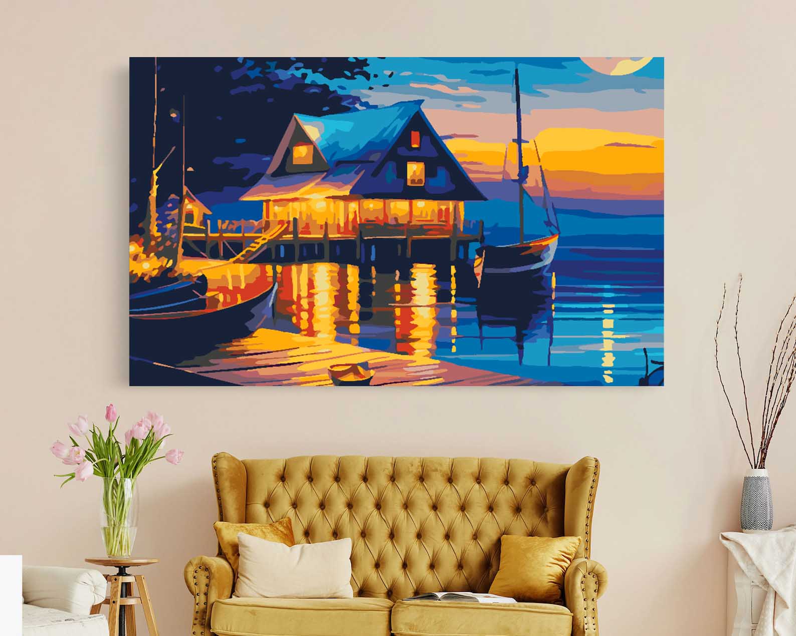 Pictura pe numere - Casa la Lac 4523