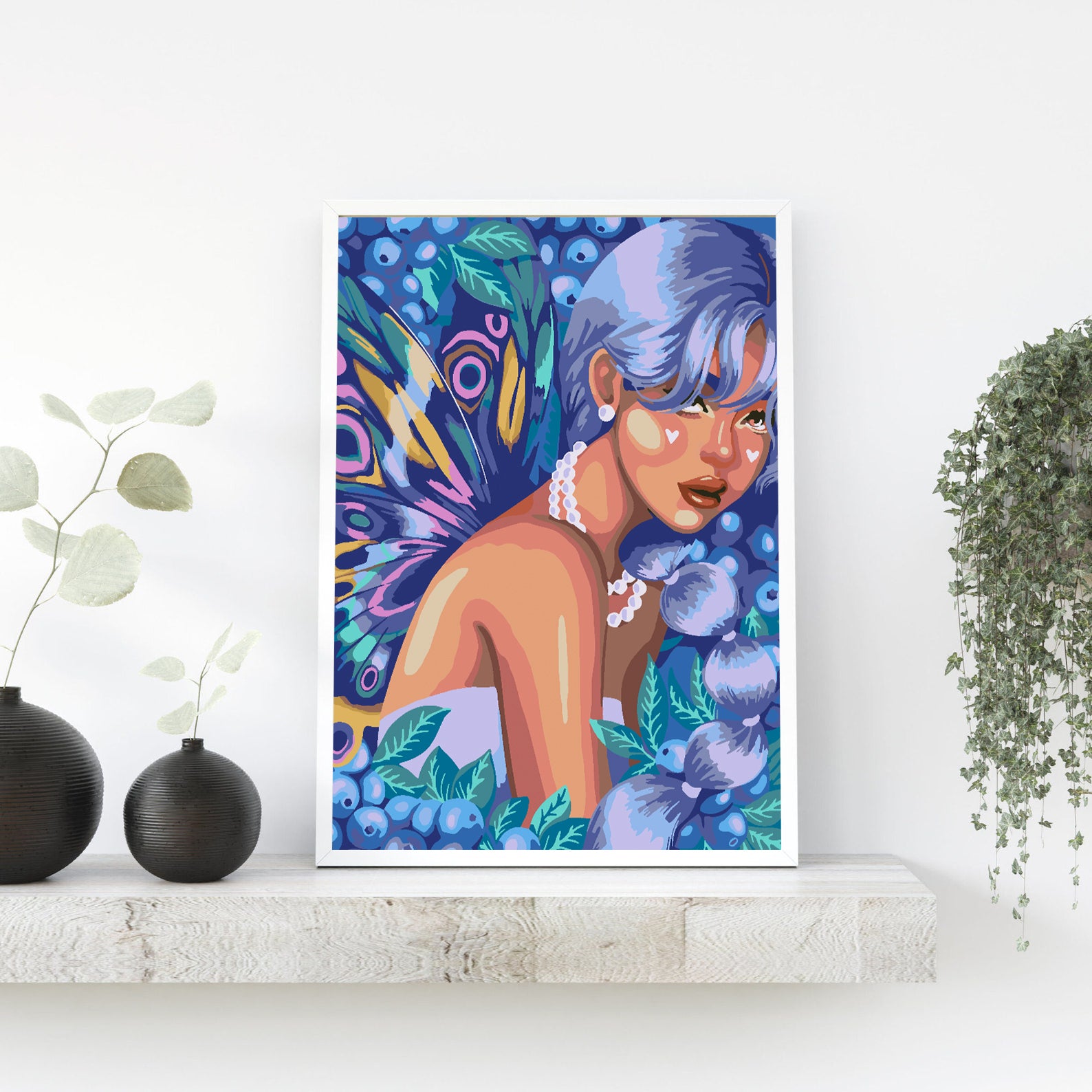 Pictura pe numere - Zână Fermecată 4536