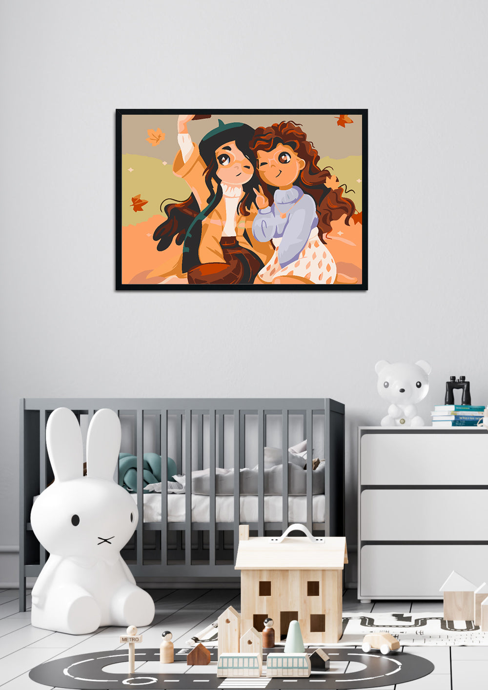 Pictura pe numere - Prietenie 4545