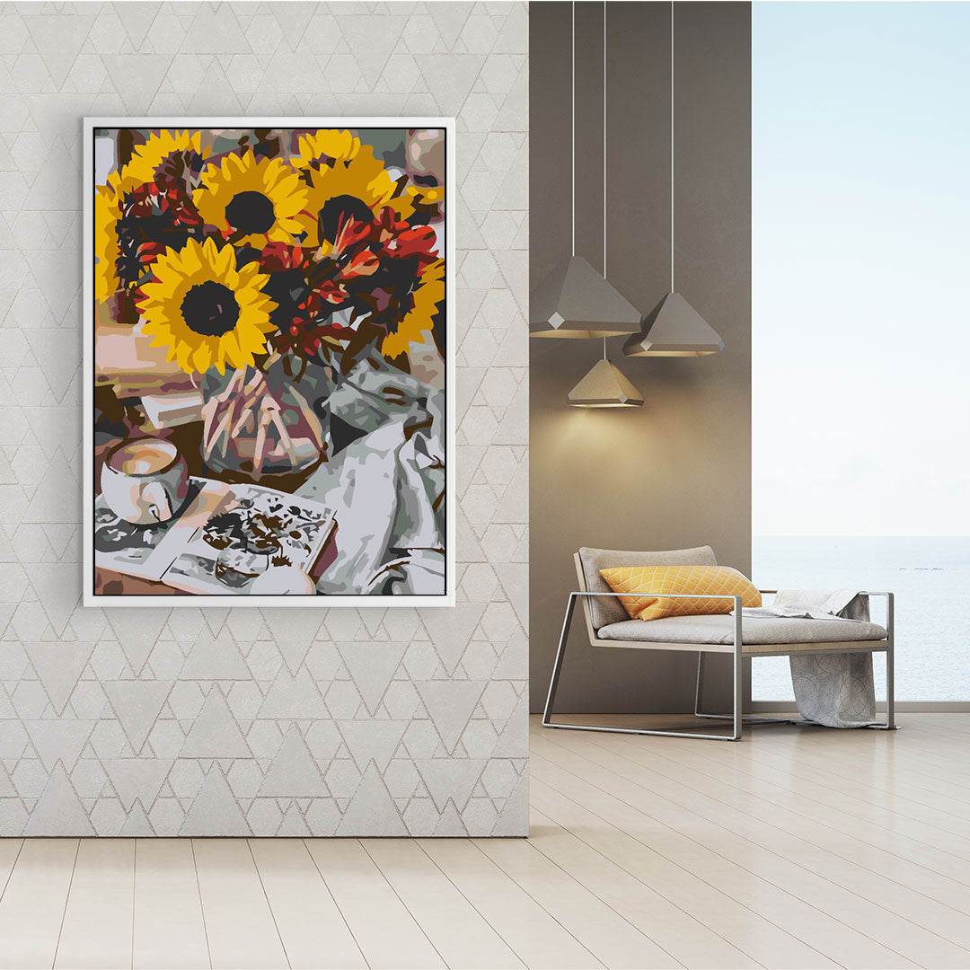 Peinture par numéros - Tournesol 4566