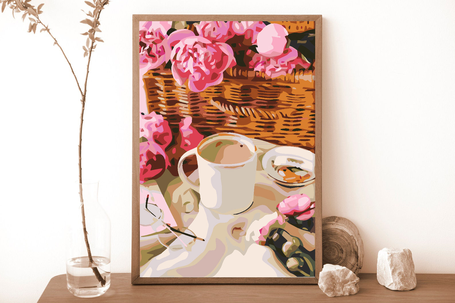 Peinture par numéros - Café et douceurs 4571