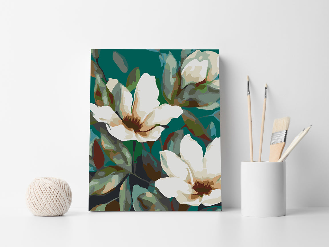 Peinture par numéros - Fleurs 4580