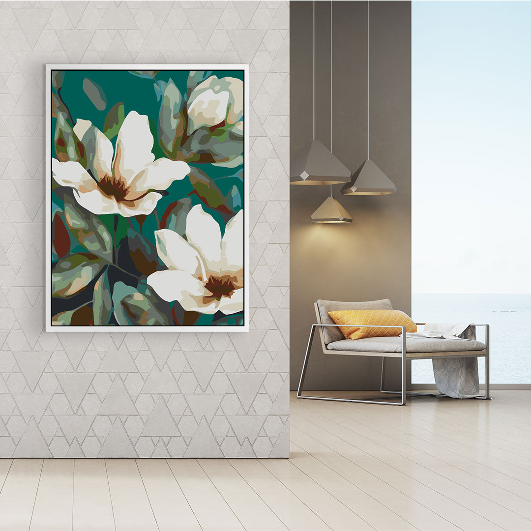 Peinture par numéros - Fleurs 4580